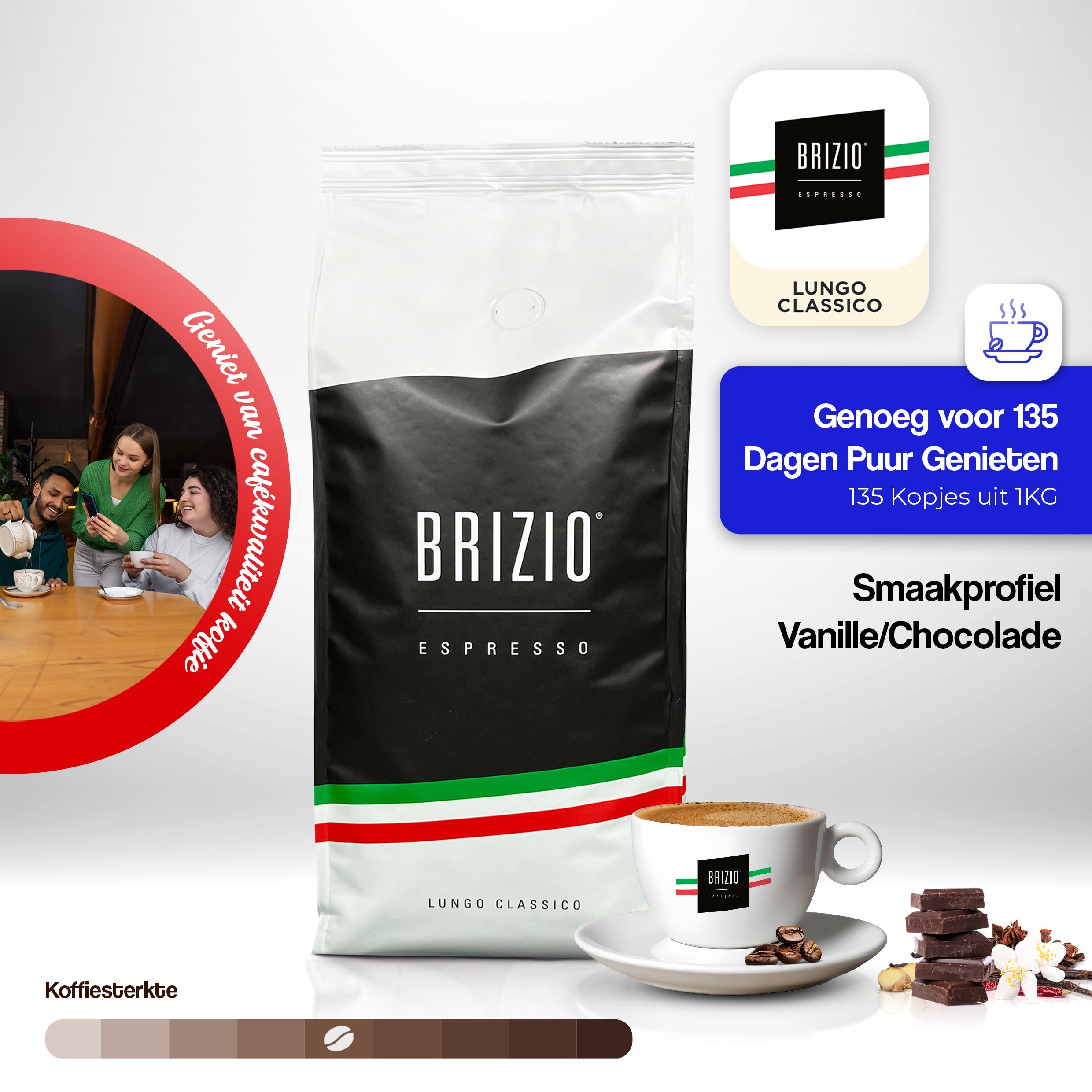 Bundle Brizio Lungo - Kaffeepaket