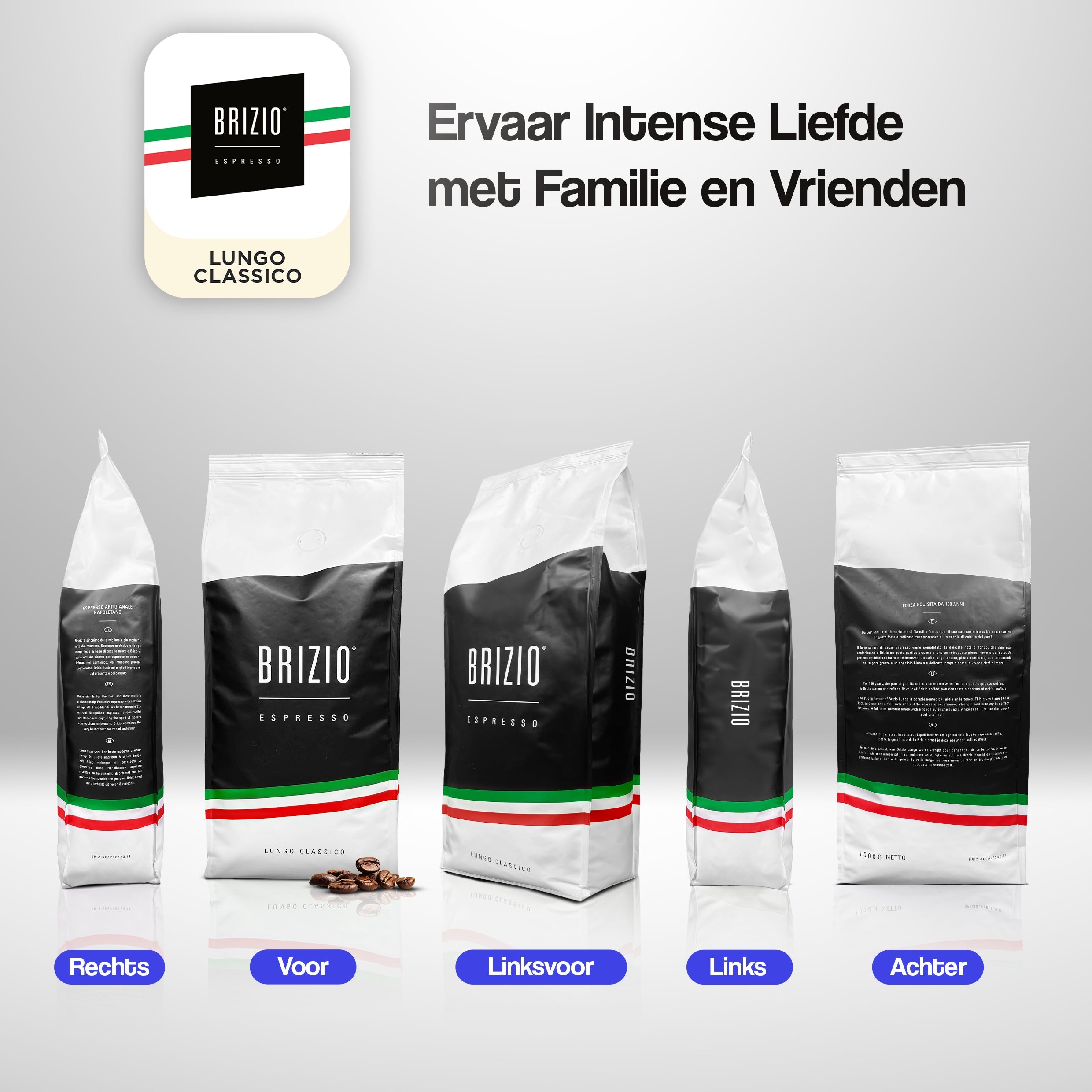 Bundle Brizio Lungo - Kaffeepaket