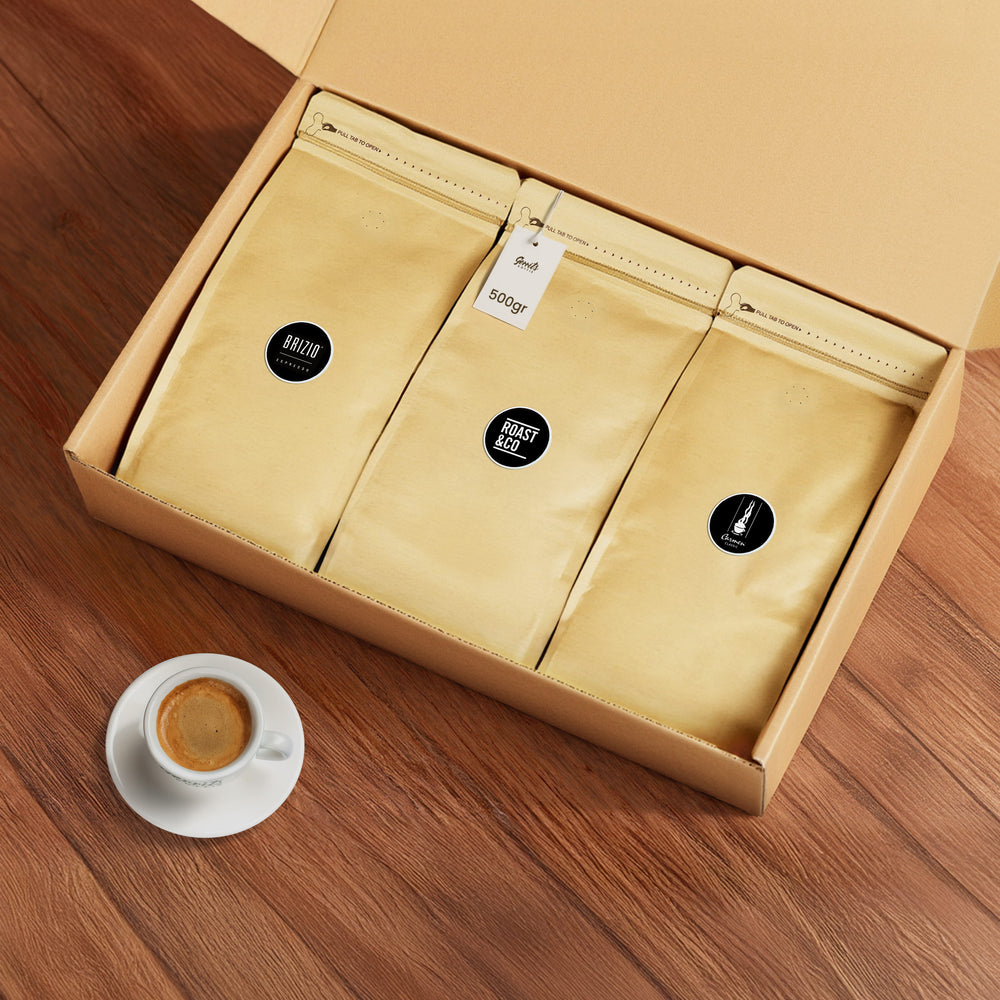 Espresso Probierpaket - Dunkle Kaffeebohnensorten